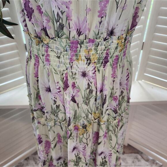 TAYLOR FLORAL NEW MAXI DRESS SIZE 16W - Picture 6 of 9